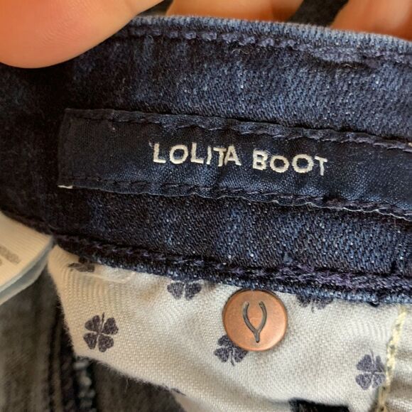 Lucky Brand Dark Wash Lolita Boot Cut Jeans Size 10/30 - Picture 7 of 16